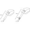 Sidespejlsæt Sport Sort Aluminium SW-MOTECH – miniature 8