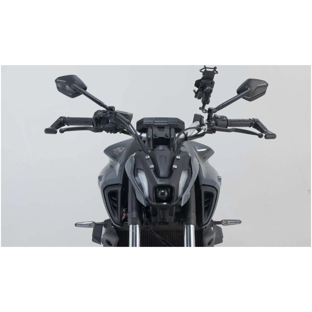 Sidespejlsæt Sport Sort Aluminium SW-MOTECH – billede 3