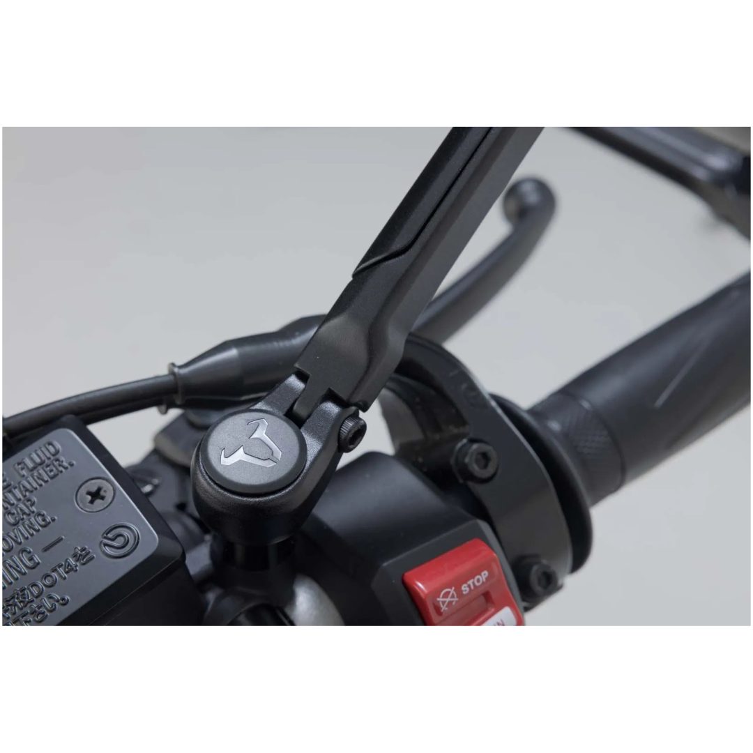 Sidespejlsæt Sport Sort Aluminium SW-MOTECH – billede 6