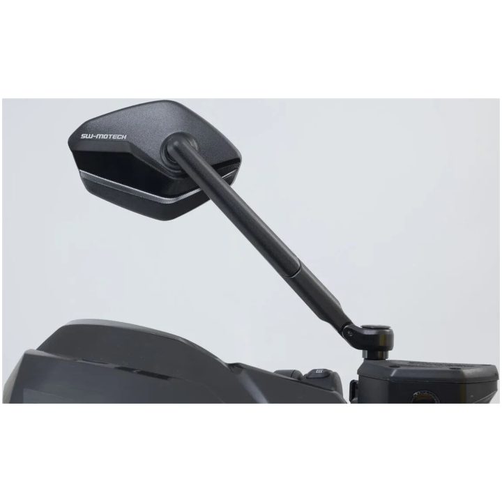 Sidespejlsæt Sport Sort Aluminium SW-MOTECH – billede 7
