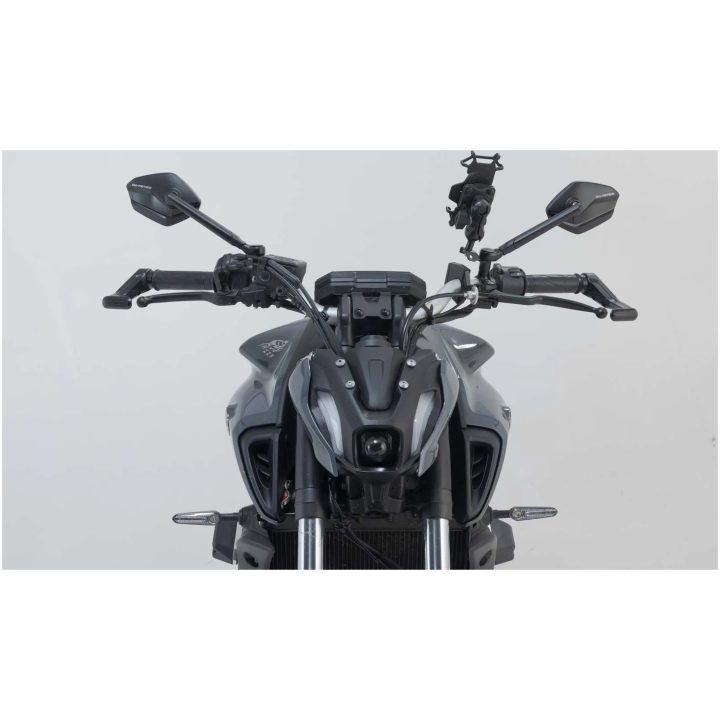 Sidespejlsæt Sport Sort Aluminium SW-MOTECH – billede 3