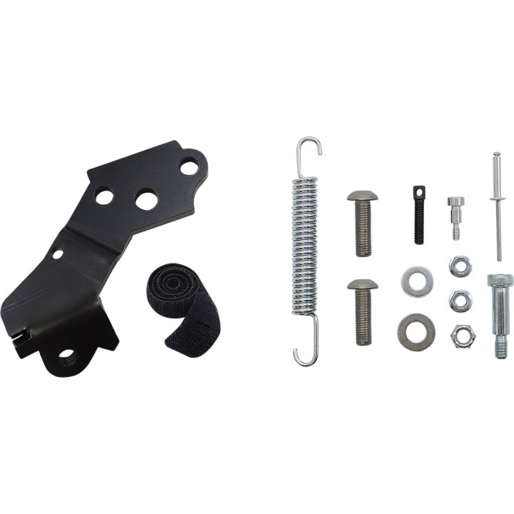 Sidestøtte Sort Anodiseret Aluminium MOOSE RACING – billede 2