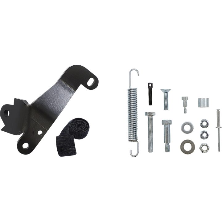 Sidestøtte Sort Anodiseret Aluminium MOOSE RACING – billede 2