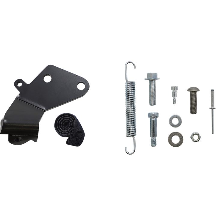 Sidestøtte Sort Anodiseret Aluminium MOOSE RACING – billede 2