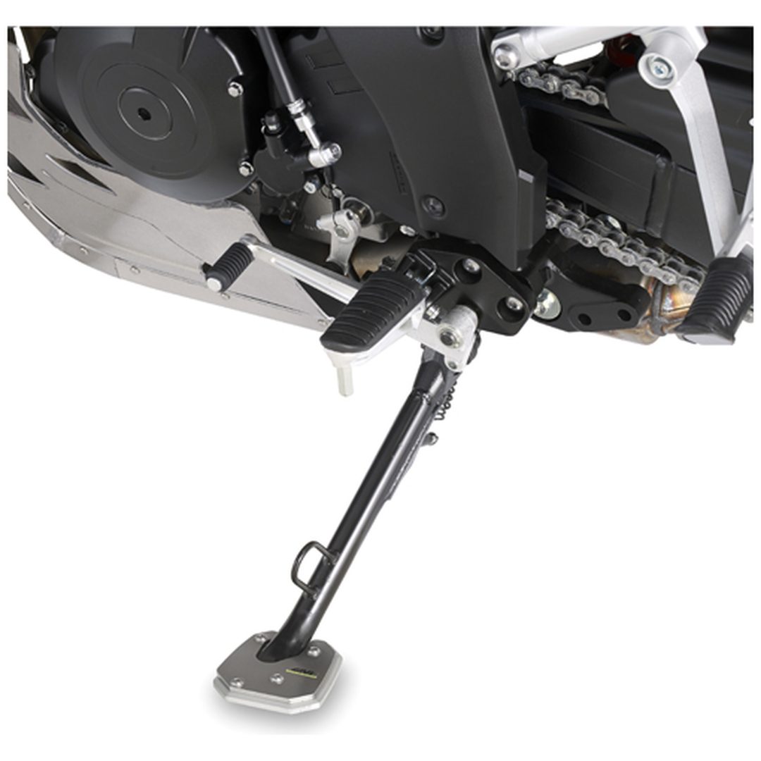 Sidestøtteforlænger Anodiseret Aluminium Rustfrit Stål Givi DL 1000 V-Strom (2014)