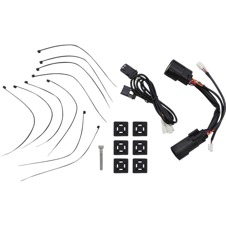 Sidetaske Blinklys/Bremselys Sdlbg Sd Mkr Røget/Rød/Krom CUSTOM DYNAMICS Positionslys – billede 3