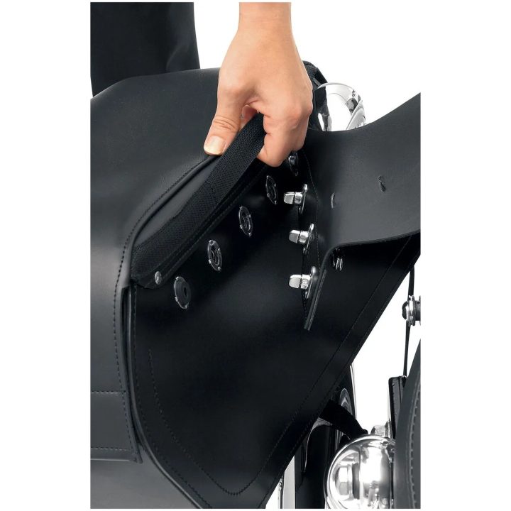 Sidetaske Drifter Slant Throw Over Sort SADDLEMEN Ekstra Jumbo – billede 4