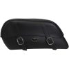 Sidetaske Drifter Slant Throw Over Sort SADDLEMEN Ekstra Jumbo – miniature 1