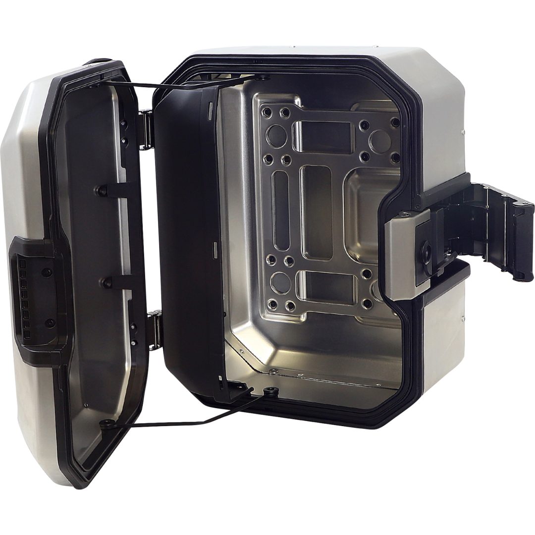 Sidetaske Kenai Sort/sølv MOOSE RACING Sidetaske – billede 6