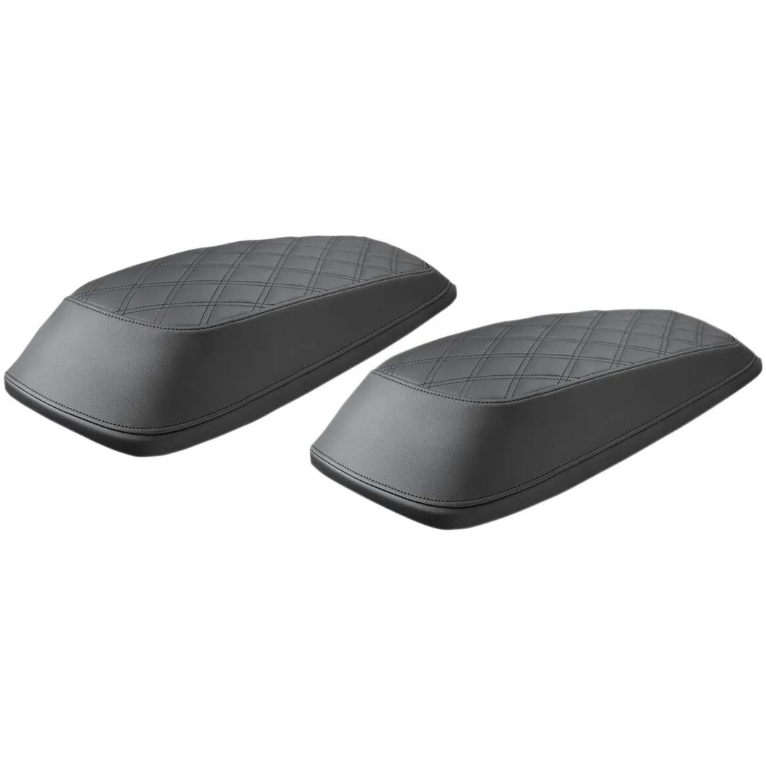 Sidetaske lågdæksel Lattice Stitch Sort SADDLEMEN – billede 6