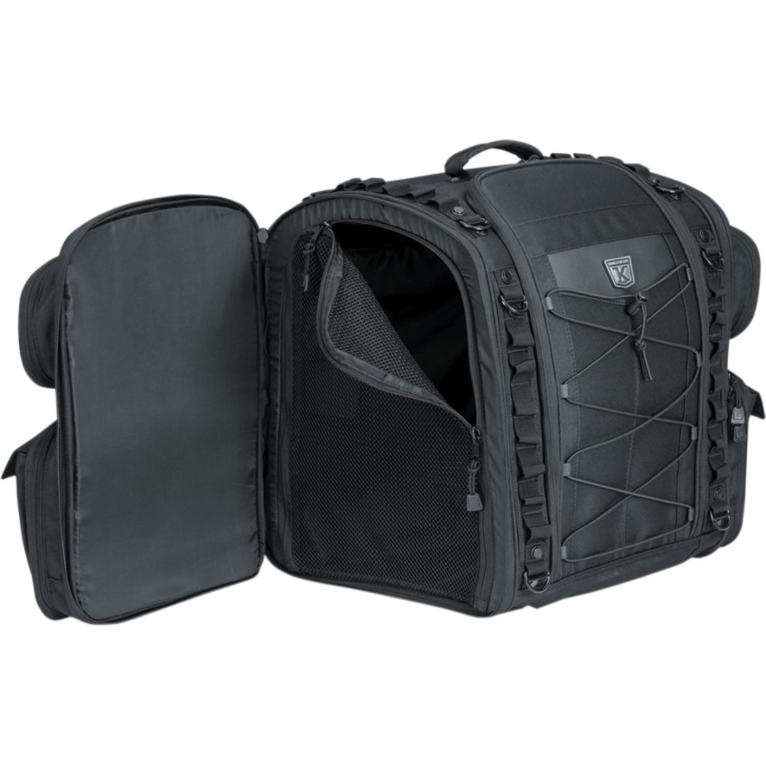 Sidetaske Momentun Road Warrior Sort KURYAKYN 59 Liter / Sort – billede 2