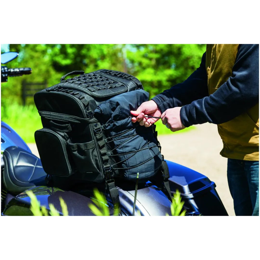 Sidetaske Momentun Vagabond Sort KURYAKYN 46 Liter / Sort – billede 8