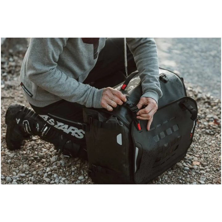 Sidetaske Sysbag Wp L Sort SW-MOTECH Sidetaske – billede 4