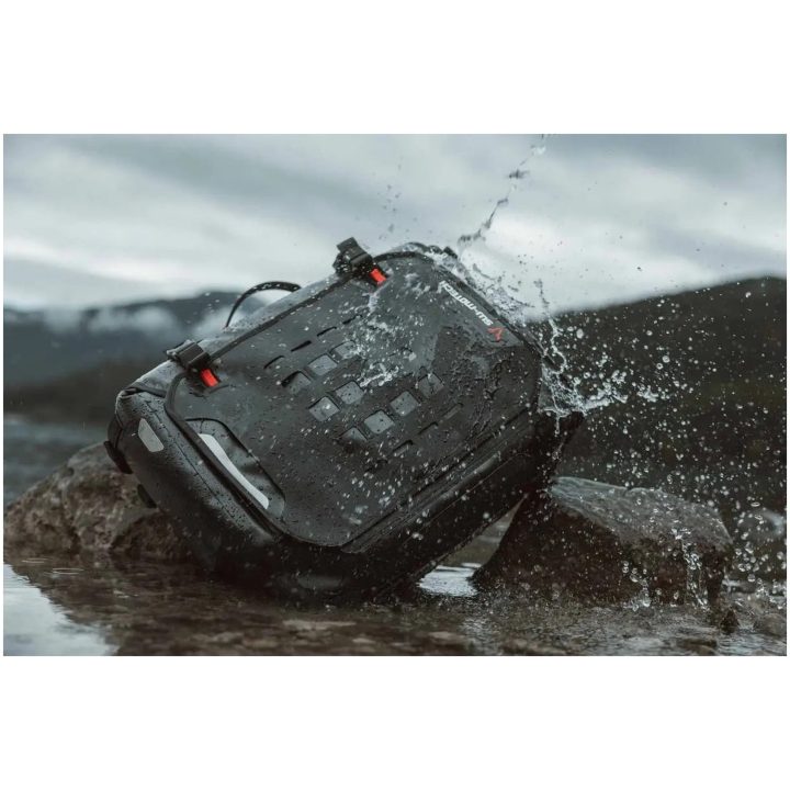 Sidetaske Sysbag Wp L Sort SW-MOTECH Sidetaske – billede 3