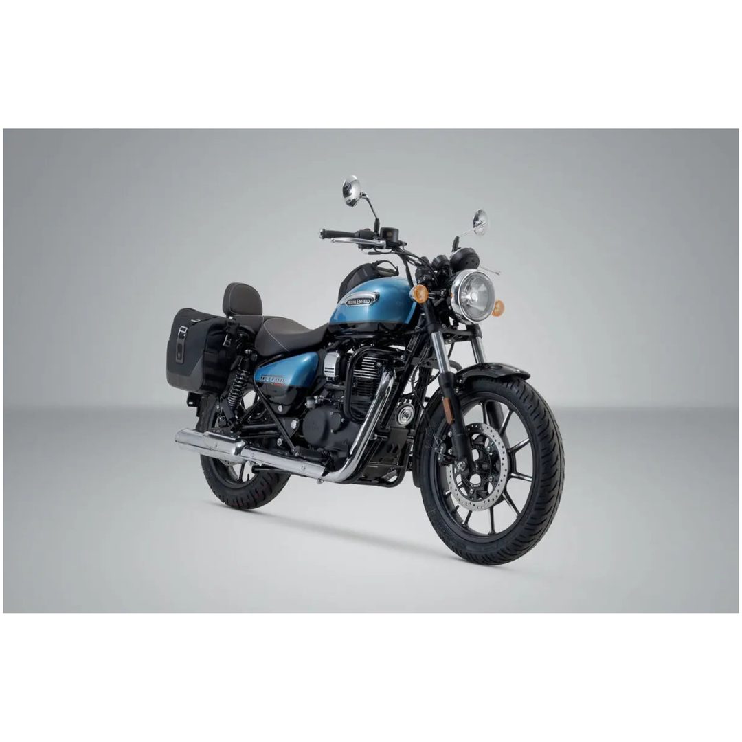 Sidetaske System Lc Legend Sort Syntetisk Læder SW-MOTECH Sidetaske – billede 6