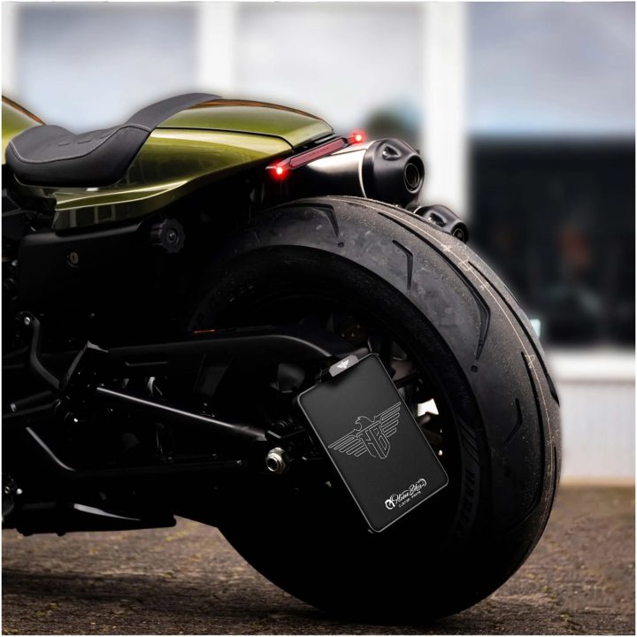 Sidetaske Tl Sport S Hvid/Sort HEINZ BIKES Nummerpladeholder – billede 3