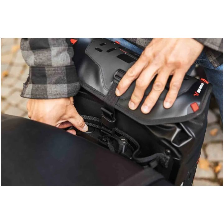 Sidetaske V-LOC WP Sort SW-MOTECH – billede 5
