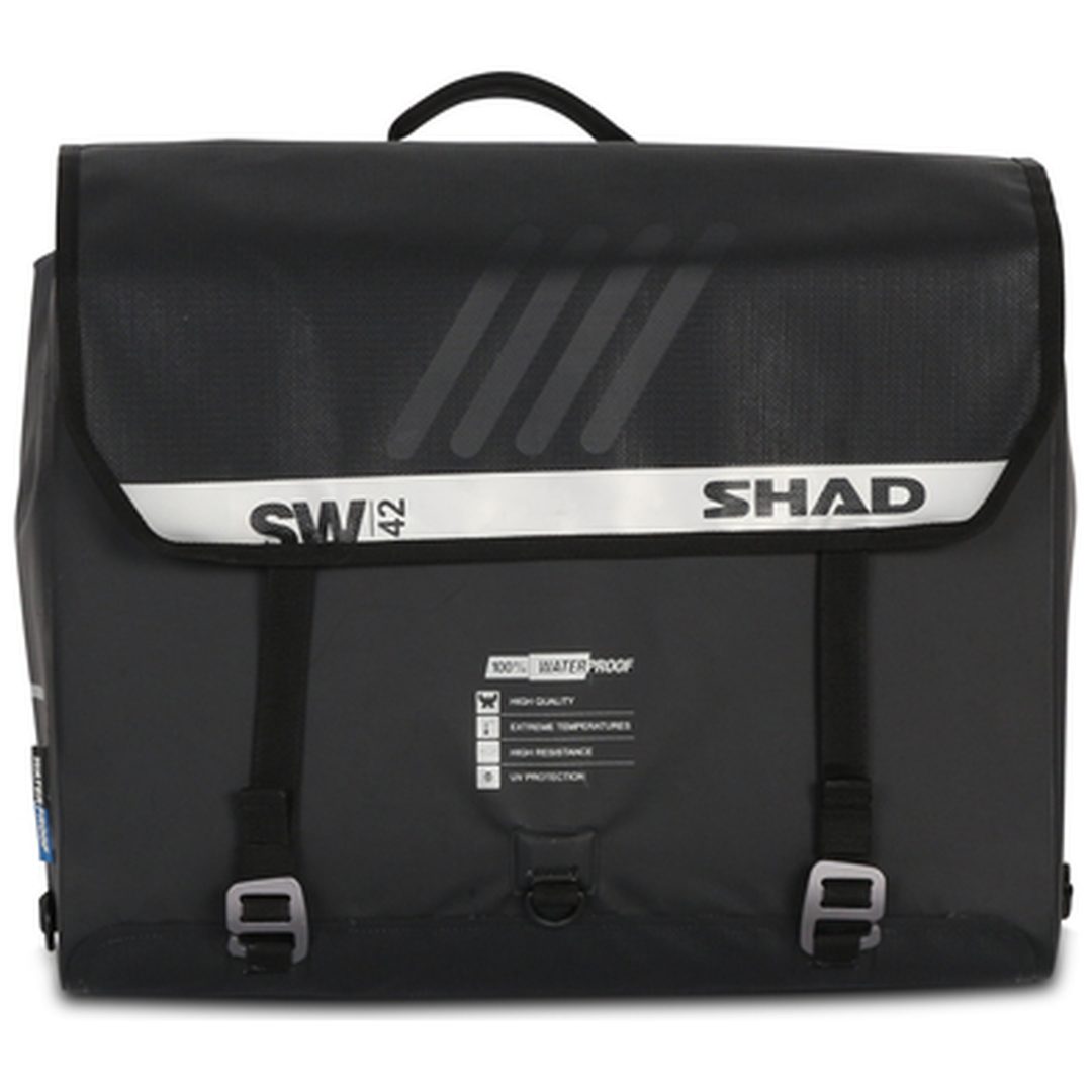 Sidetaske Vandtæt Sort SHAD – billede 2