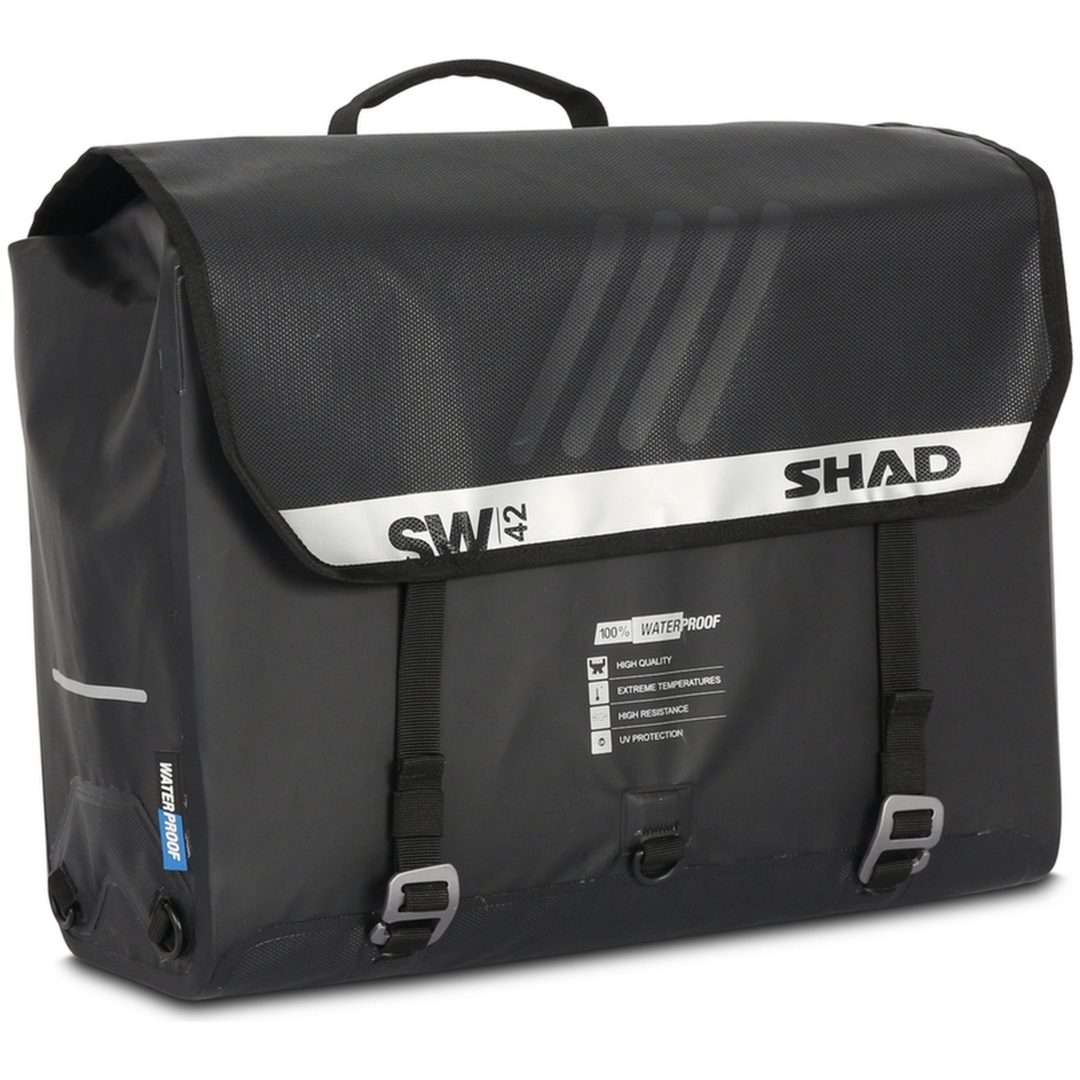 Sidetaske Vandtæt Sort SHAD – billede 10