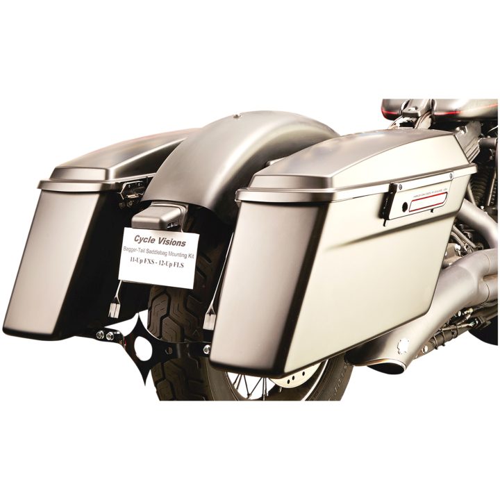 Sidetaskebeslag Baggertail Sort CYCLE VISIONS – billede 7