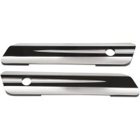 Sidetaskegængsler Sort Krom Aluminium DRAG SPECIALTIES