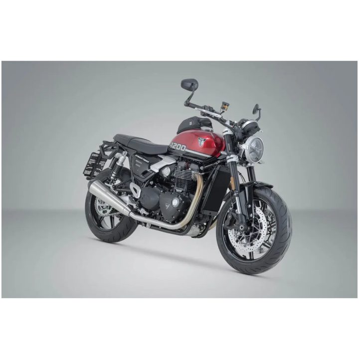 Sidetaskeholder V-Loc Højre Sort Mat SW-MOTECH – billede 2