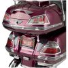 Sidetaskelister Led Trunk And Saddlebag Molding Insert Kit Klar/Rød/Krom SHOW CHROME Nedre – miniature 2
