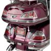 Sidetaskelister Led Trunk And Saddlebag Molding Insert Kit Klar/Rød/Krom SHOW CHROME Nedre – miniature 1