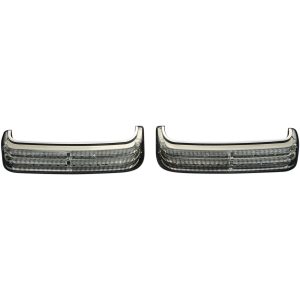 Sidetaskelygter Probeam® Led Sequential Bagz™ Røget/Rød/Krom CUSTOM DYNAMICS
