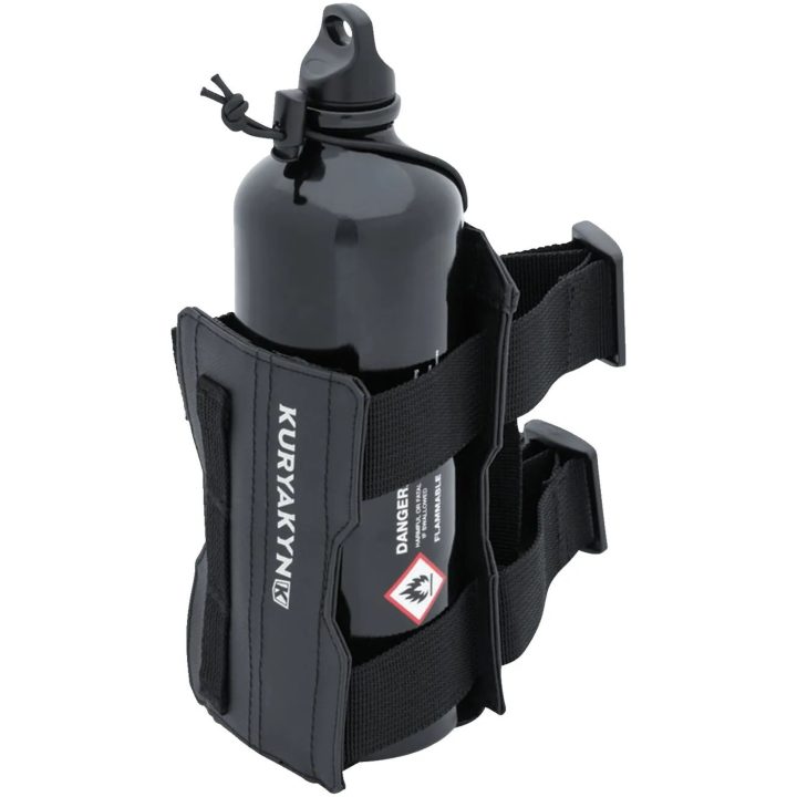 Sidetasketilbehør Clinger Flaskeholder Sort KURYAKYN Flaskeholder – billede 7