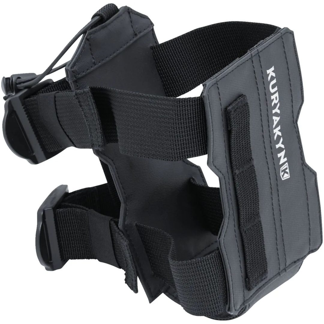 Sidetasketilbehør Clinger Flaskeholder Sort KURYAKYN Flaskeholder