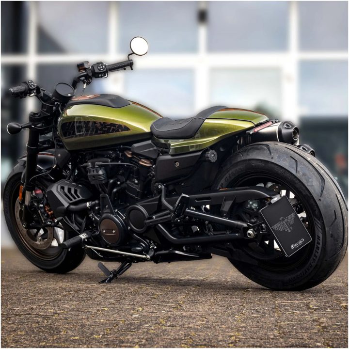 Sidevindafvisere Tl Sport Hvid/Sort HEINZ BIKES Nummerpladeholder – billede 9