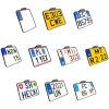 Sidevindafvisere Tl Sport Hvid/Sort HEINZ BIKES Nummerpladeholder – miniature 10