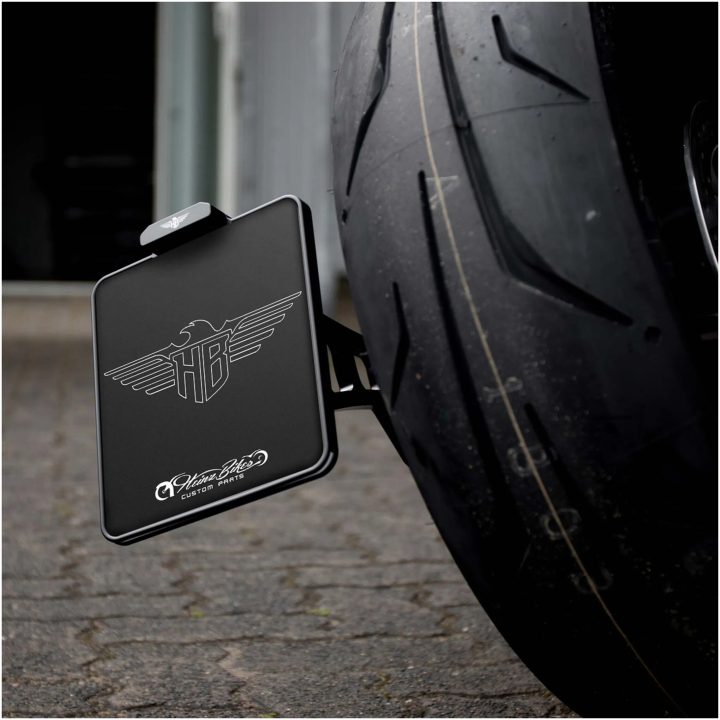 Sidevindafvisere Tl Sport S Hvid/Sort HEINZ BIKES Nummerpladeholder – billede 8