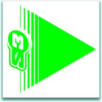 Signalling Arrows Green 50 Pieces 12x12cm S3