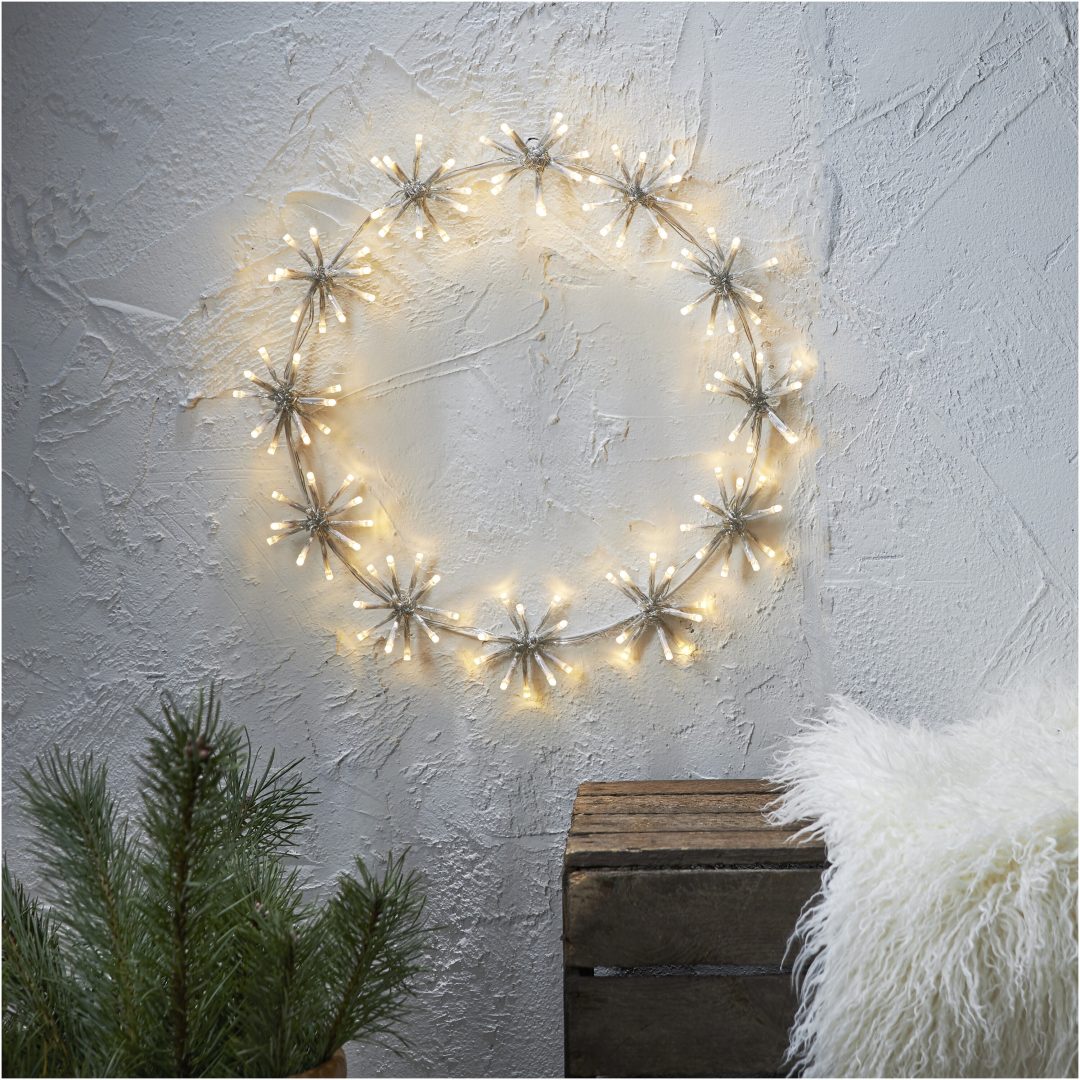 Silhuet Blomster Ring Hvid Star Trading – billede 7