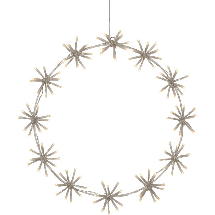 Silhuet Blomster Ring Hvid Star Trading – billede 7