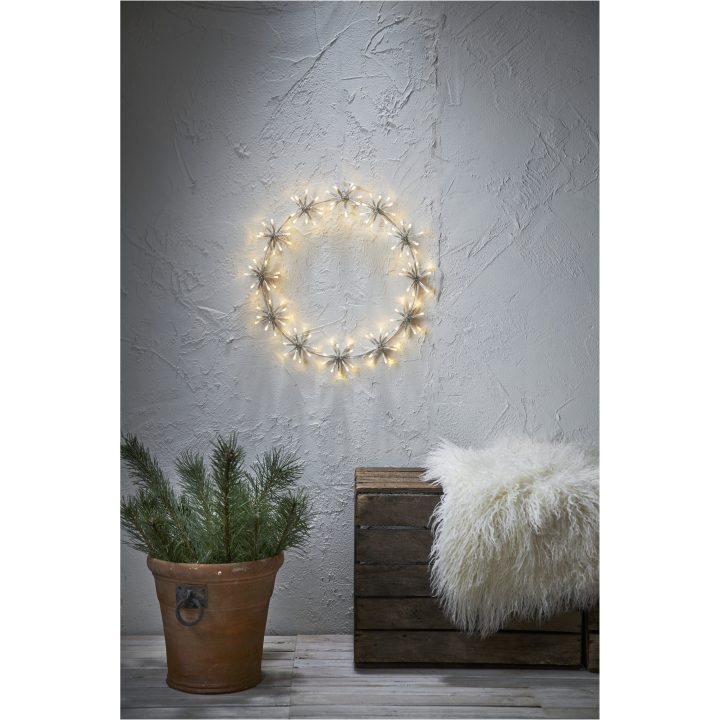 Silhuet Blomster Ring Hvid Star Trading – billede 6
