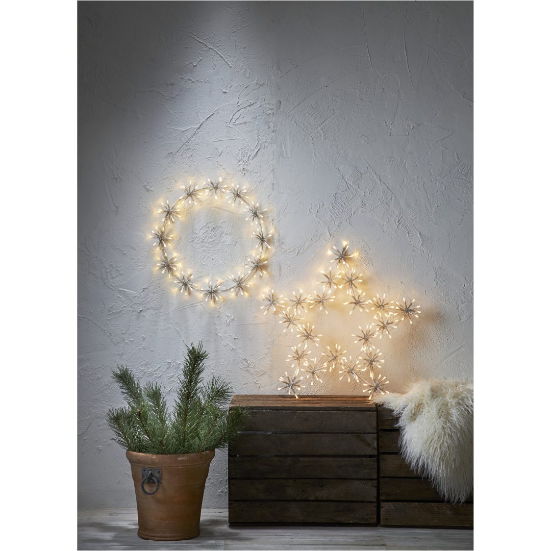 Silhuet Blomster Ring Hvid Star Trading – billede 5