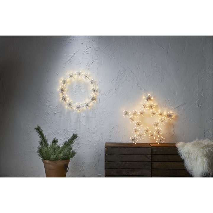 Silhuet Blomster Ring Hvid Star Trading – billede 4