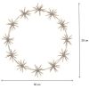 Silhuet Blomster Ring Hvid Star Trading – miniature 2