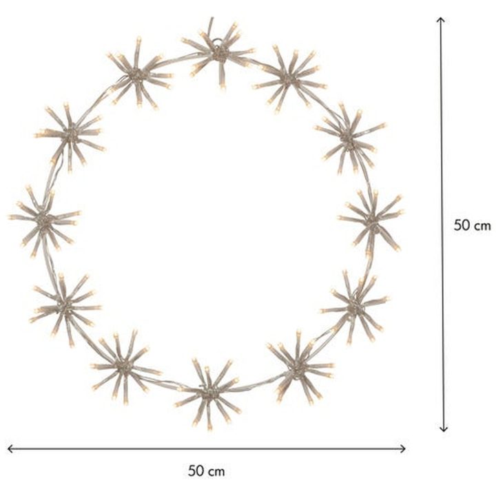 Silhuet Blomster Ring Hvid Star Trading – billede 2
