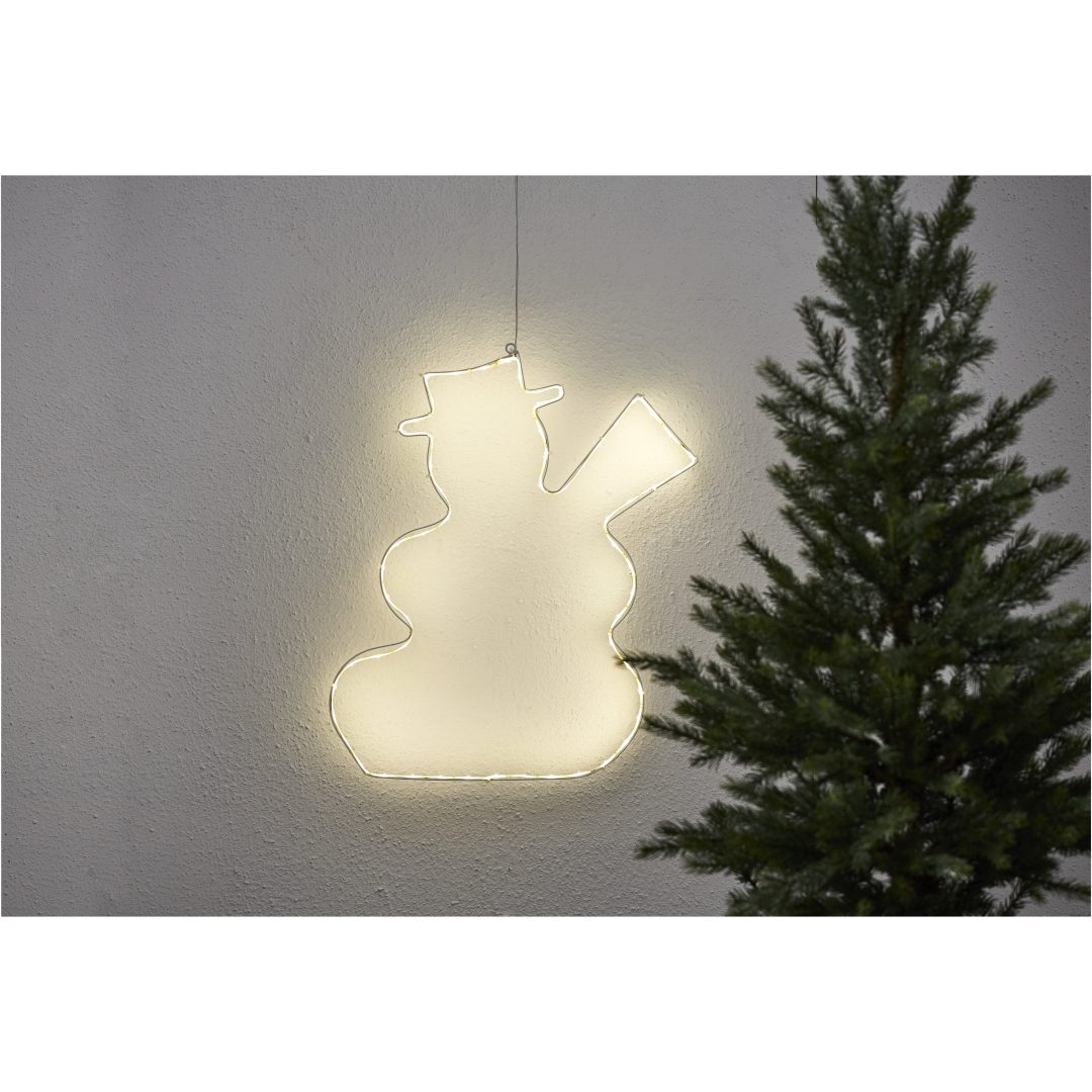 Silhuet Lumiwall Hvid Star Trading – billede 3