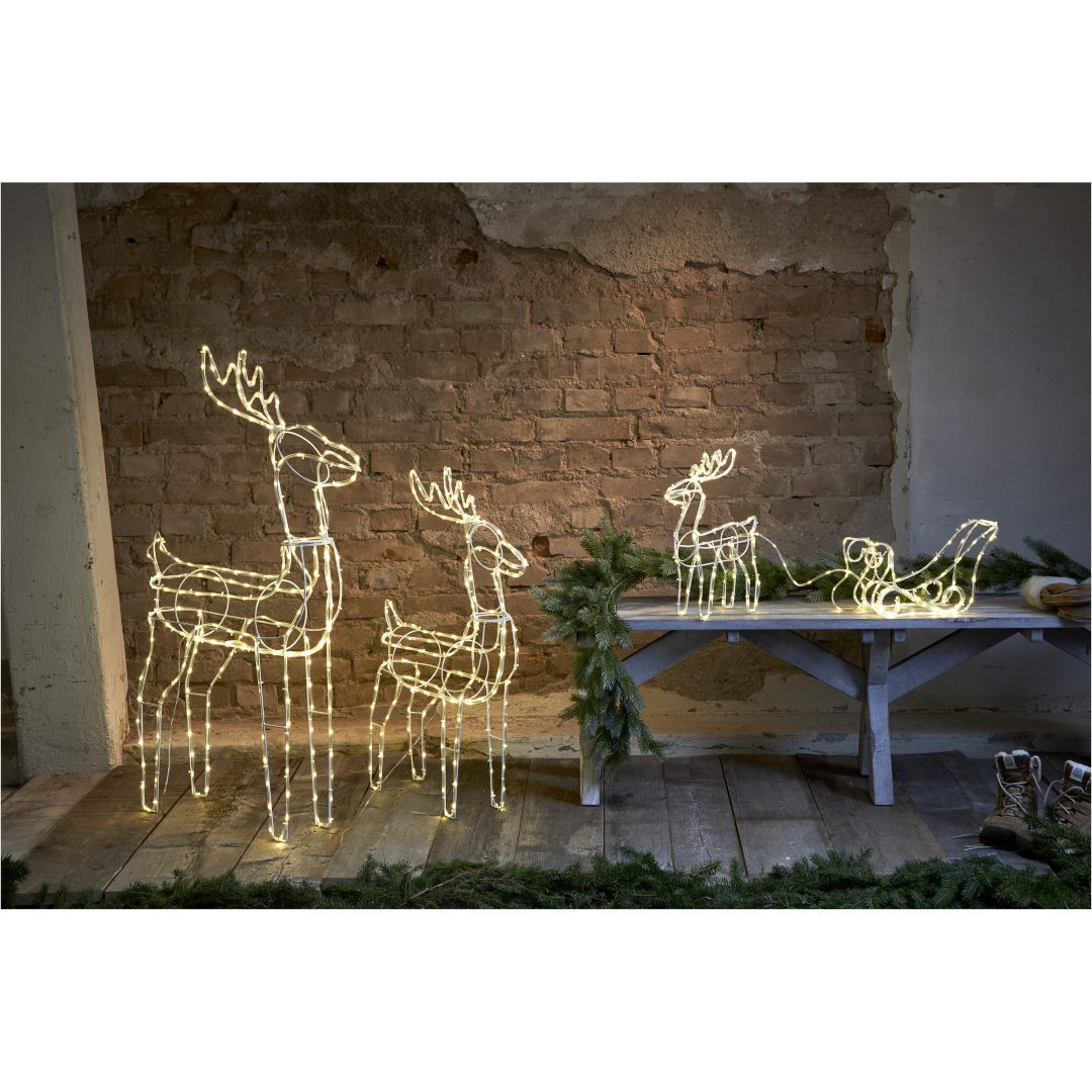 Silhuet Tuby Deer Transparent Star Trading – billede 3
