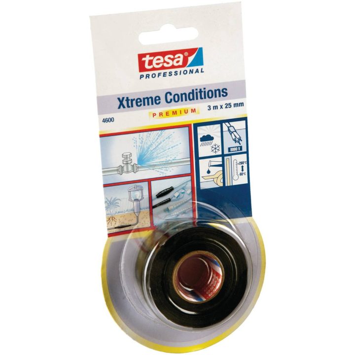 Silikone tape selvvulkaniserende Xtreme Conditions 4600 TESA TAPE SILIKONE 25MMX10M 4600 SV – billede 2