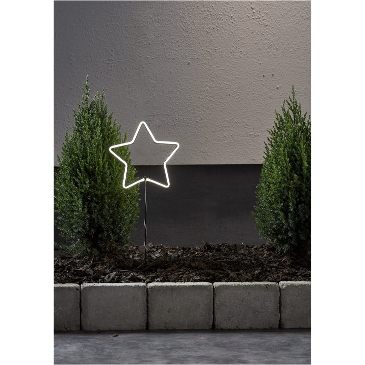 Siluett NeonStar Vit Star Trading Stjerne – billede 3