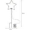 Siluett NeonStar Vit Star Trading Stjerne – miniature 2