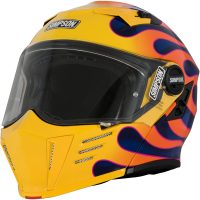 SIMPSON Hjälm Darksome Wildfire Gul, L