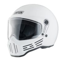 SIMPSON Hjälm M30 Solid Vit, XL