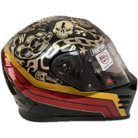 SIMPSON Hjälm Venom Tatoo Svart/chrome, S